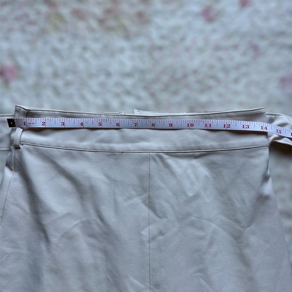 Banana Republic Beige Belted Midi Skirt - Picture 6 of 7